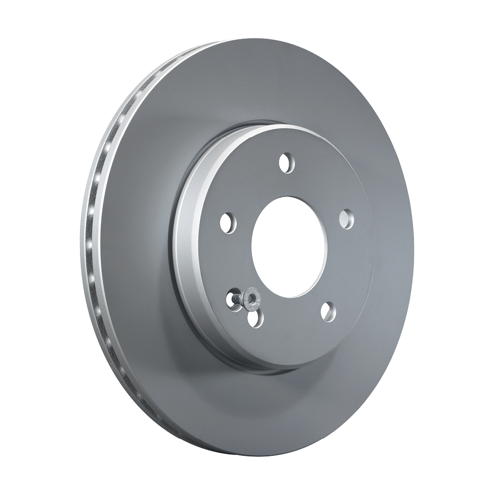 Brake discs with fixing screws