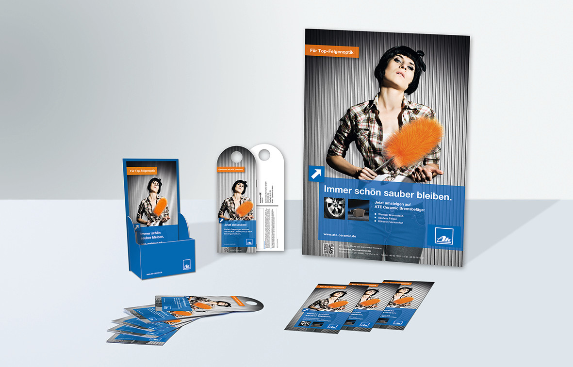 Marketingkampagne für ATE Ceramic Bremsbeläge