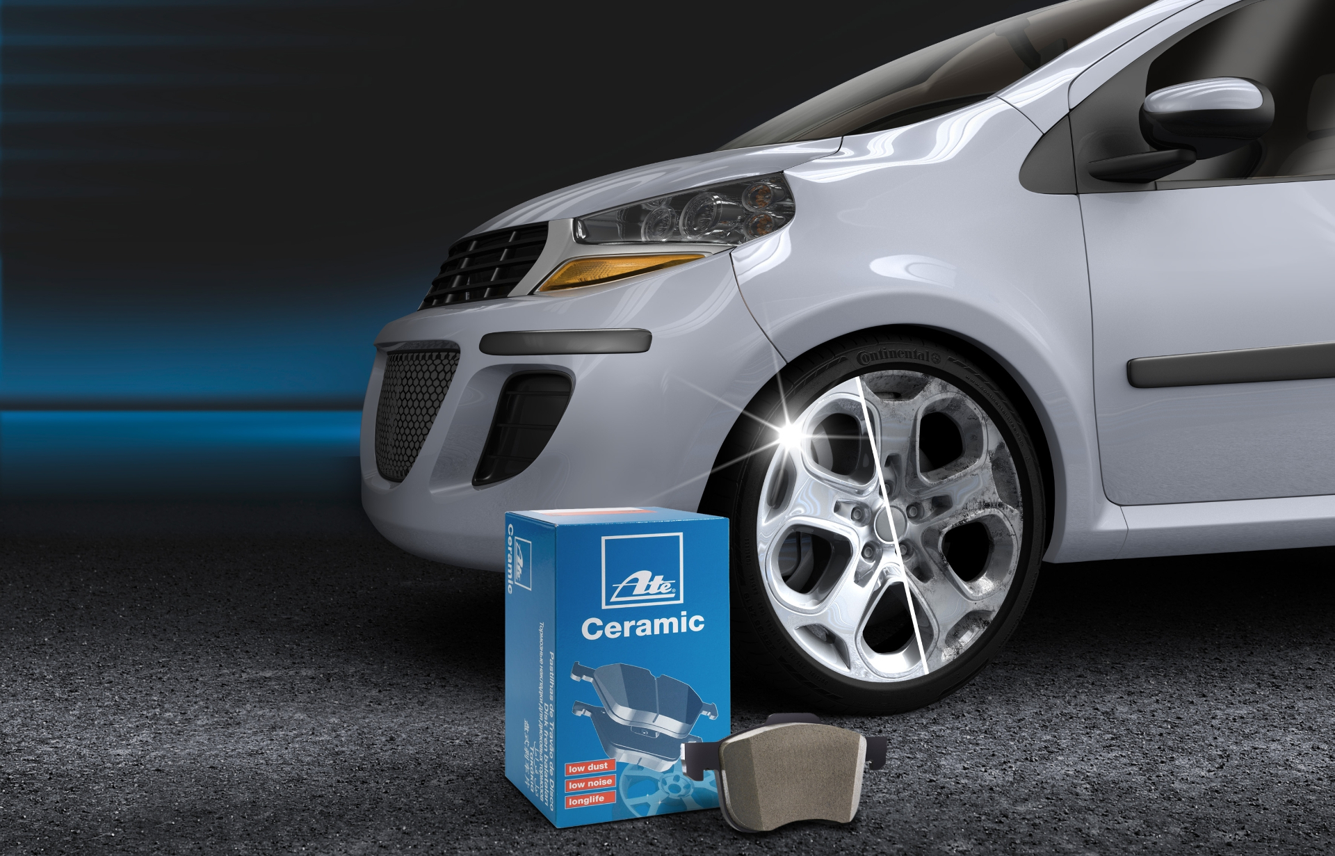 ATE Ceramic im Kleinwagensegment