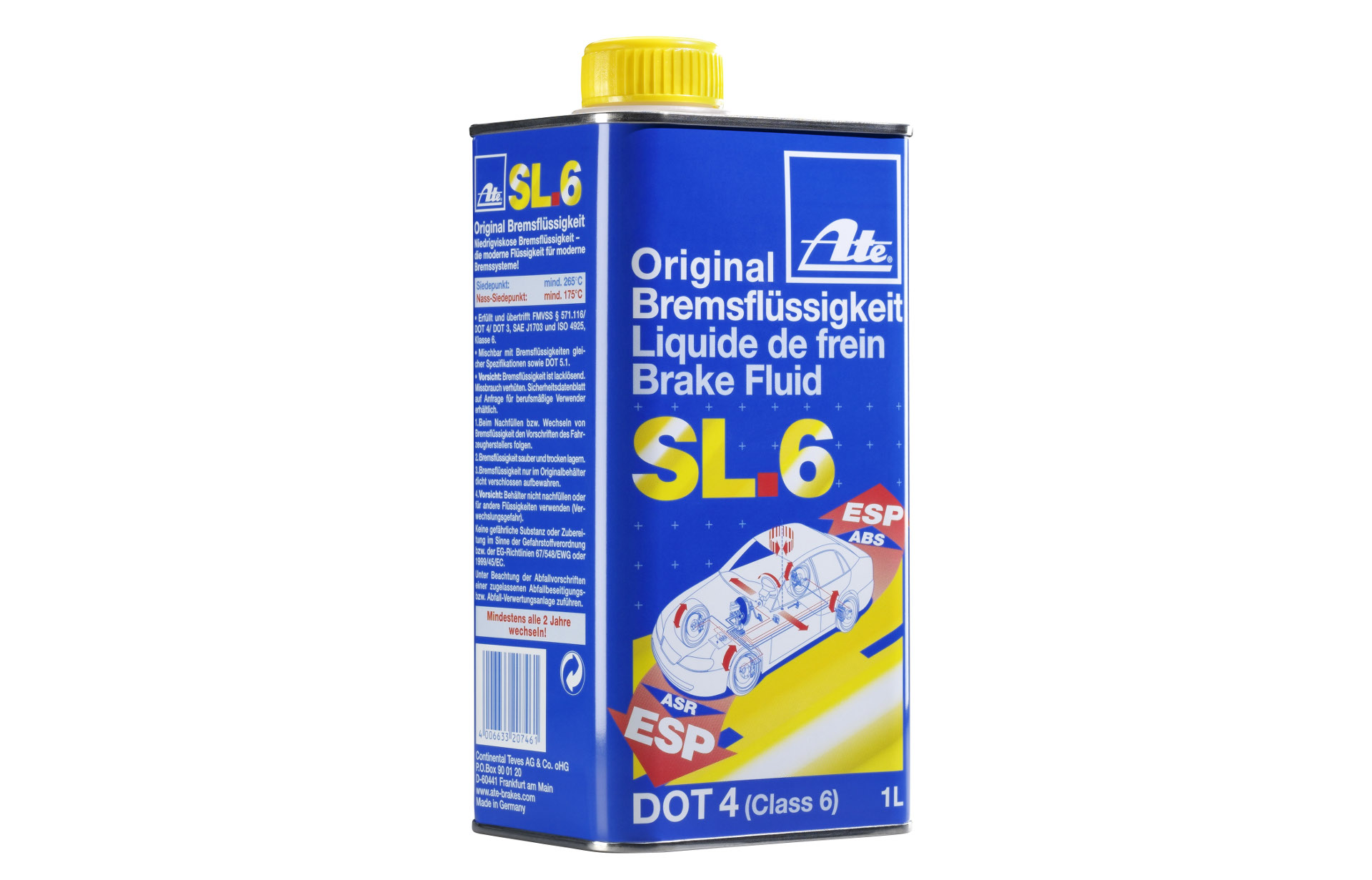 ATE Bremsflüssigkeit SL.6 DOT 4 (Class 6)